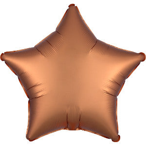 Globo Metálico 22S Estrella Satin Luxe Amber