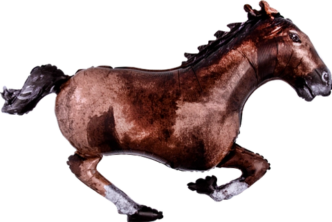 Globo Metálico Super Shape Galloping Horse
