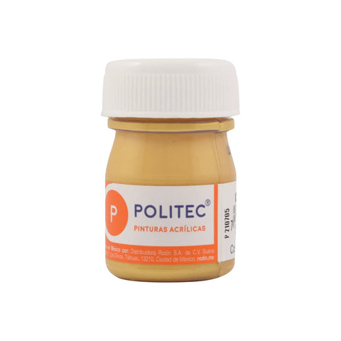 Pintura Acrílica Politec 20 Ml. 700 Oro C/12