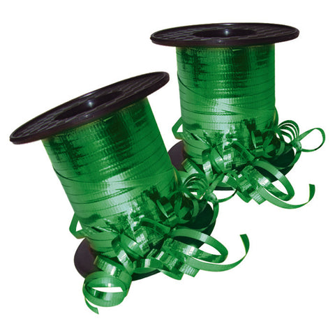 Celosa 704 Curling Metálico Verde Bandera
