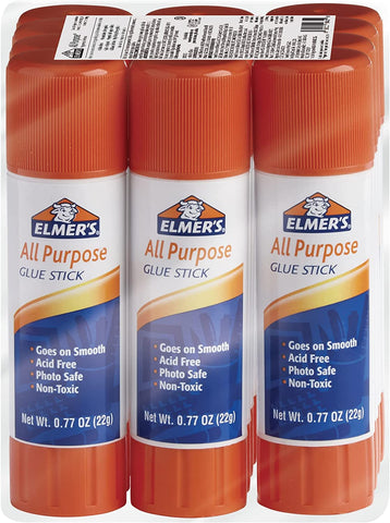 Lapiz Adhesivo Elmer All Purpose 22G Blanco C/12