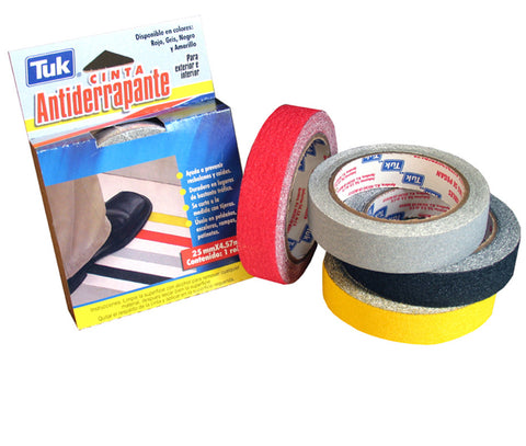 Cinta Tuk 770 Antiderrapante Negra 25 mm x 4.57m