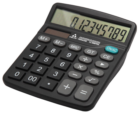 Calculadora Delta Escritorio 12 Digitos 7806CDE