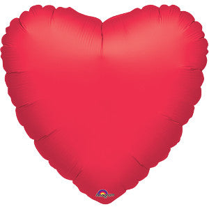 Globo MetÌÁlico 36H Rojo SÌ?lido CorazÌ?n