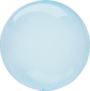 Globo Crystal 18C Clearz Transparente Círculo Blue