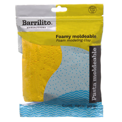 Foamy Moldeable Barrilito 50 Grs. Amarillo