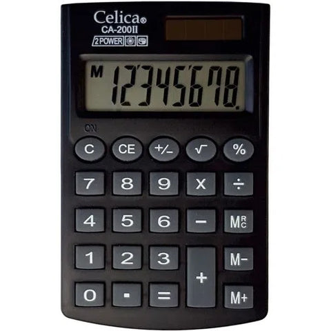 Calculadora Celica Bolsillo 8 Dígitos CA - 200II