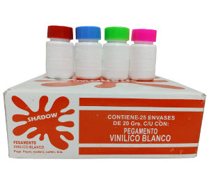 PEGAMENTO ALFA ECO 20G SHADOW C/25 PZS