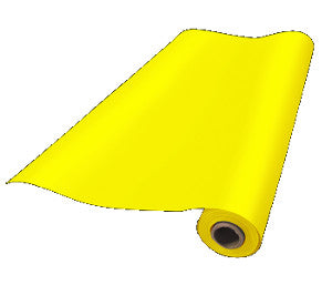 Papel América Euromac 0.70X25mts Amarillo Fluorescente