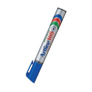 Marcador Permanente Artline 109 Azul C/12