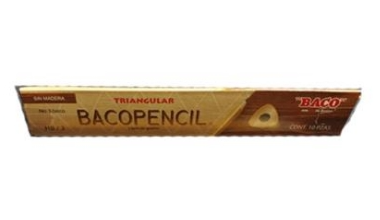 Lápiz Baco Pencil Triangular HB #2 c/10