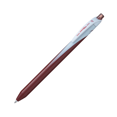 Bolígrafo Pentel Energel 0.7MM Retractil Sepia BL437 C/12