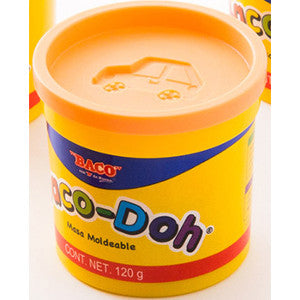Plastilina Baco-Doh Bote 120G Piel