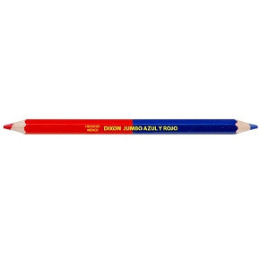 Lápiz Bicolor Dixon Jumbo C/10