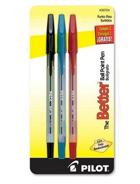Bolígrafo Pilot The Better C/3 Blister