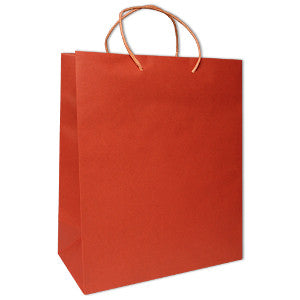 Bolsa Kraft Lisa Jumbo Color Rojo