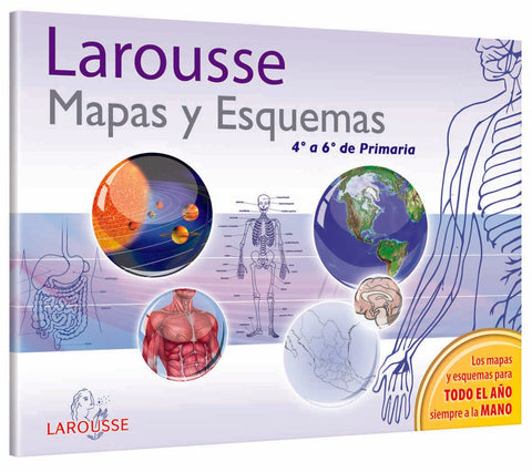 Block Mapas y Esquemas 4-6 de Primaria Larousse
