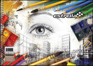 Cuaderno Dibujo Estrella China 10H