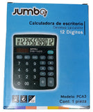 Calculadora Jumbo Escritorio Mediana PCA3 12 Dígitos (787J)