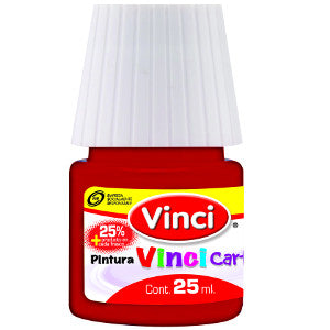 Pintura Dixon Cartel 25 ML Carmín C/10