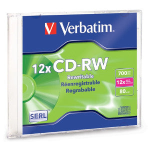 Cd-Rw Verbatim Regrabable #95161