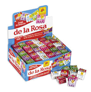 Chicle De La Rosa 4 Pastillas C/100