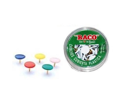 Chinches Baco C/50 V.Colores