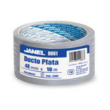 Cinta Janel Ducto Plata 48X10