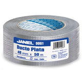 Cinta Janel Ducto Plata 48X50
