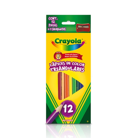 Color Crayola Triangular C/12 Largos