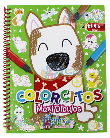 Libro García Colorcitos Maxi Dibujos
