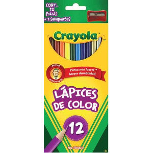 Colores Crayola C/12 Largos