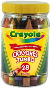 Crayón Crayola C/28 Jumbo