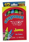 Crayón Baco C/12 Jumbo