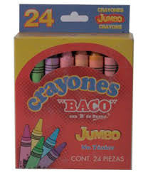 Crayón Baco C/24 Jumbo