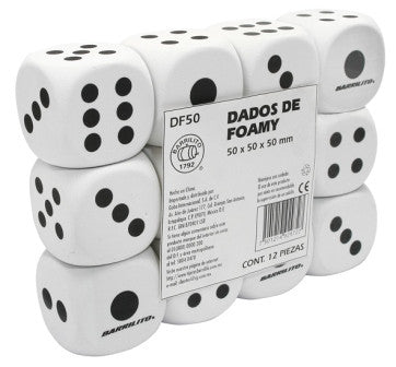 Dado 50mm Barrilito Foamy  DF50 C/12