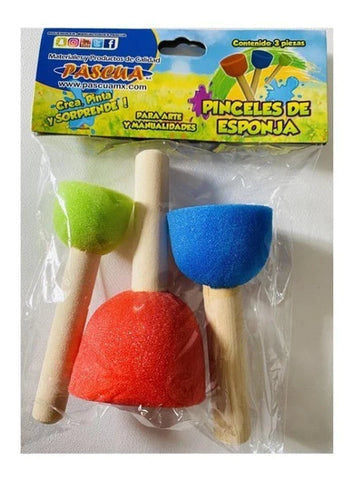 Pinta Esponja Pascua Redondo Surtido C/3