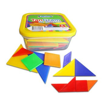 Juego Tangram De Plástico Evaflex C/35 EV00718