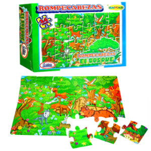 Rompecabezas Maccad C/24 El Bosque