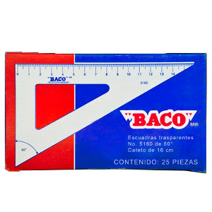 Escuadra Baco 5160 Chica C/25