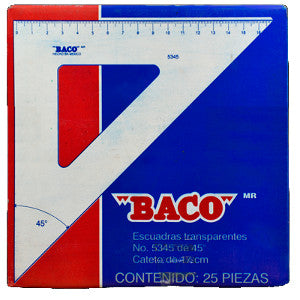 Escuadra Baco 5345 Grande C/25