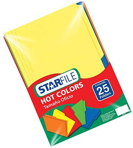 Folder Starfile Oficio Arcoiris C/25