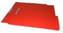 Folder C/Broche Carta Rojo C/10