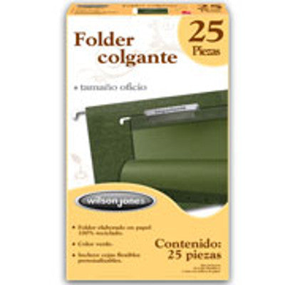 Folder Colgante Acco Oficio C/25
