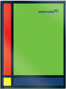 Libreta Estrella Francés Pasta Dura 240H Raya 0081