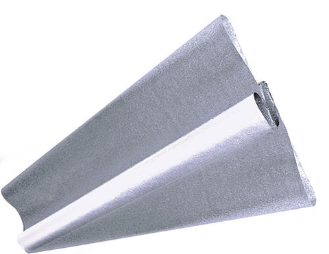 Papel Gofrado Metálico Galas C/10 Plata