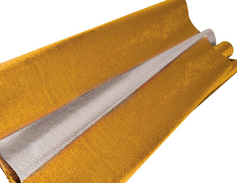 Papel Gofrado Metálico Galas C/10 Dorado