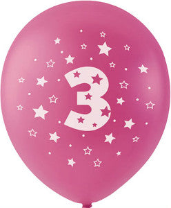 Globo Payaso No 9 C/5 Número 3