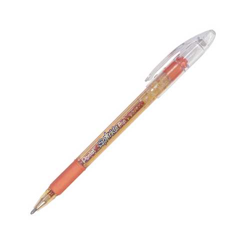 Bolígrafo Pentel Sparkle Pop Gel Naranja-Oro K91-DF 1.0 C/12