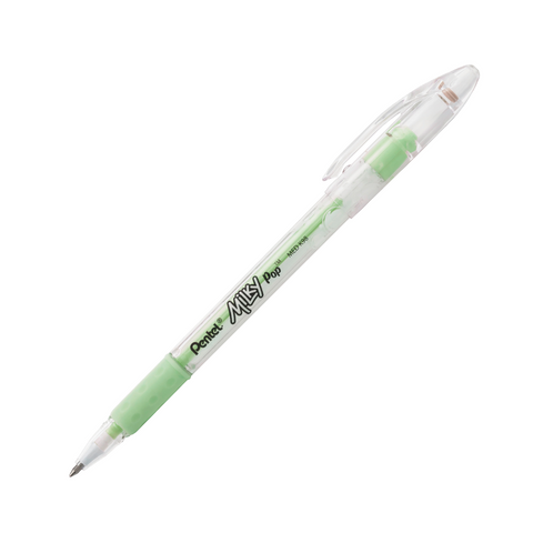 Bolígrafo Pentel Milky Pop Gel Verde K98-LK 0.8 C/12